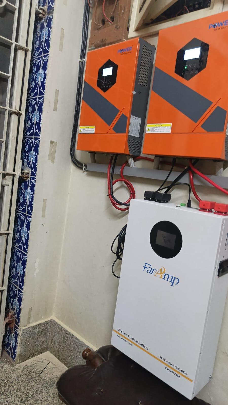 Pakistan Project: 5.12 kWh Home Backup Battery