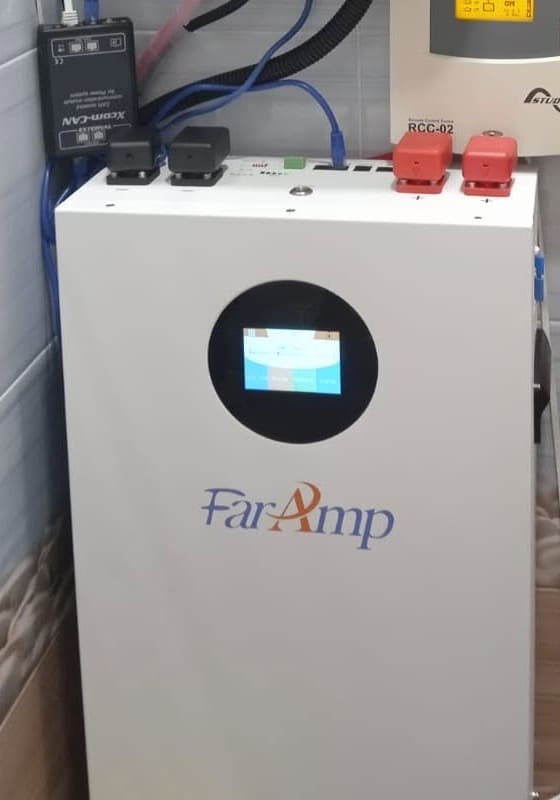 Russia Project: 51.2 V 100 Ah LiFePO4 Battery Installation