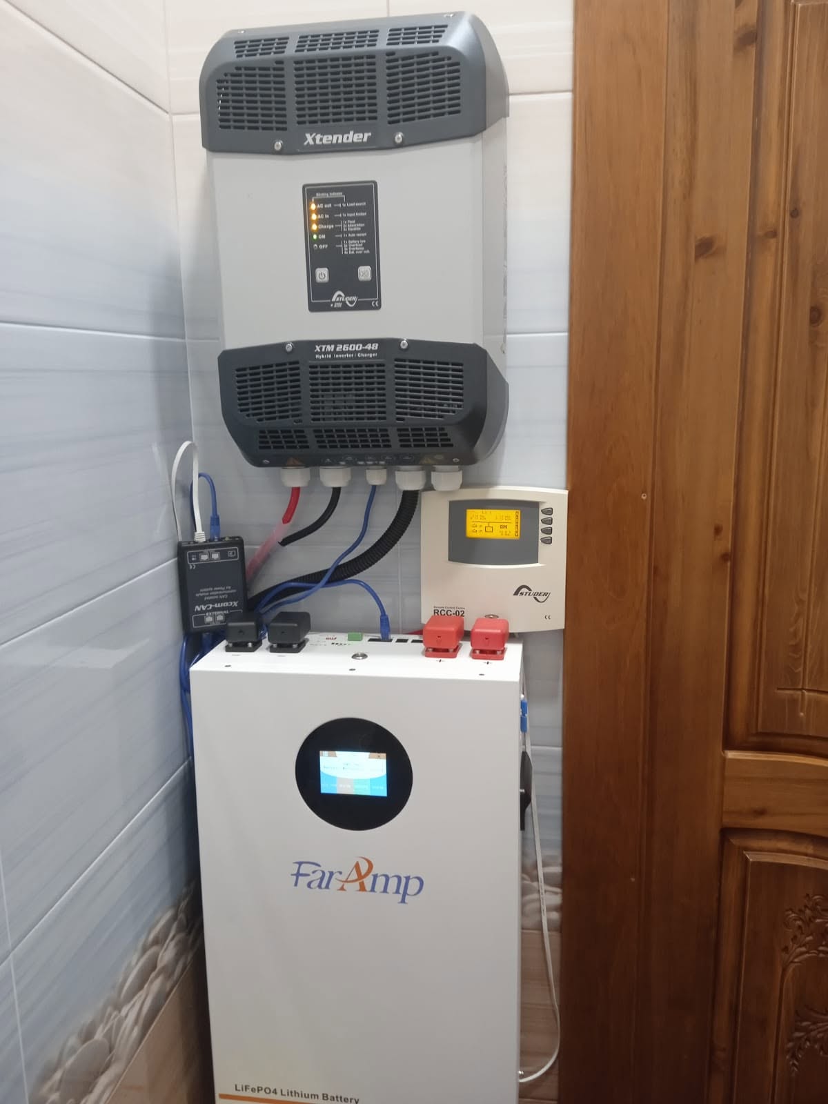 Russia Project: 51.2 V 100 Ah LiFePO4 Battery Installation